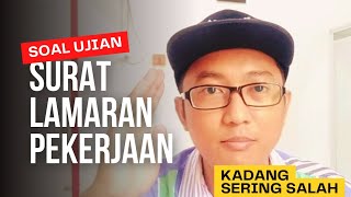 Surat Lamaran Pekerjaan Bahasa Indonesia Kelas 12 - Kita Bahas Soal Ujian.