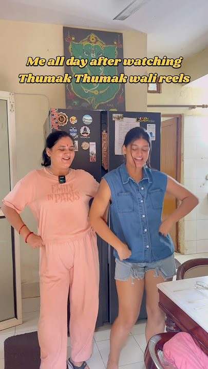 Thumak Thumak with Mom ❤️