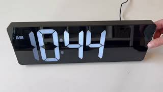 Key Features Of The XREXS Large Digital Wall Clock