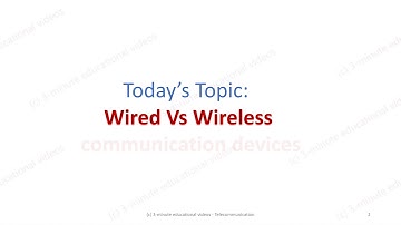 What is WIRED and WIRELESS network?