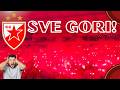 STADION CRVENE ZVEZDE U PLAMENU | Spektakularna bakljada Delija na proslavi titule | 2026