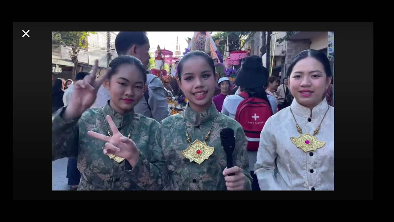 งานไม้ดอก ขบวนสะเมิง จากเพจสองปันพาเที่ยว