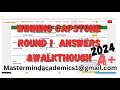 WINNING ROUND 1 WALKTHROUGH &amp; ANSWERS           [2026]