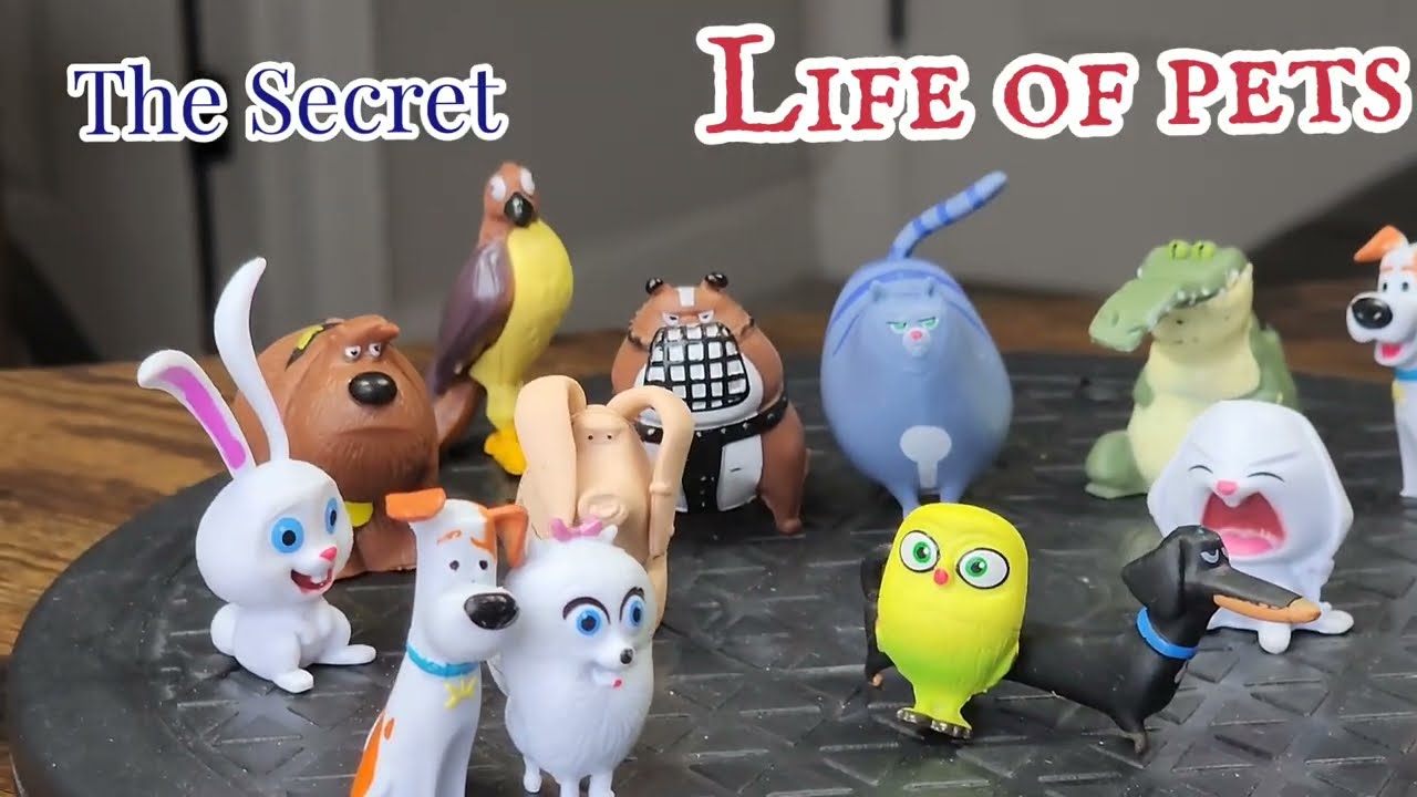 Набор игрушек «Тайная жизнь домашних животных» за 4 доллара на Ali Express | Распаковка и обзор