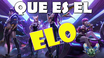 ¿Qué es ELO en LoL?