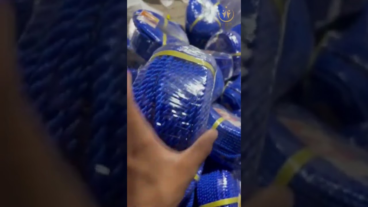 8 MM 100 YARDS BLUE HDPE/PE NYLON ROPE MANUFACTURING COMPANY - THE GREAT POLYMERS/GUJARAT/INDIA