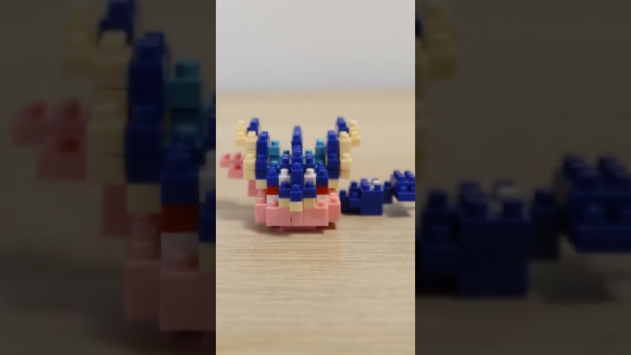 Greninja is the coolest Pok&eacute;mon #pokemon #stopmotion #shorts #nanoblock