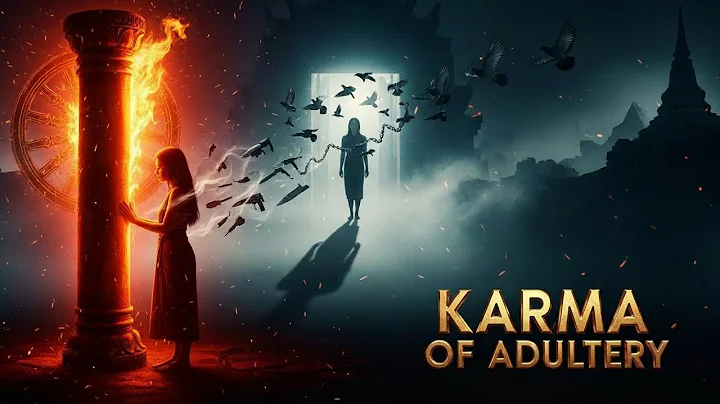 Karma Stories: The Terrifying Karma of Adultery: 8 Lives as a Sparrow | Karma Stories Buddhism ⚖️