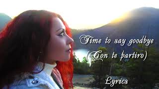 TIME TO SAY GOODBYE (Lyrics) cover by McCat #contepartiro