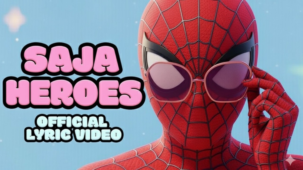 SAJA BOYS Become MARVEL Superheroes 💥 | K-Pop Demon Hunters (Official Music Video)