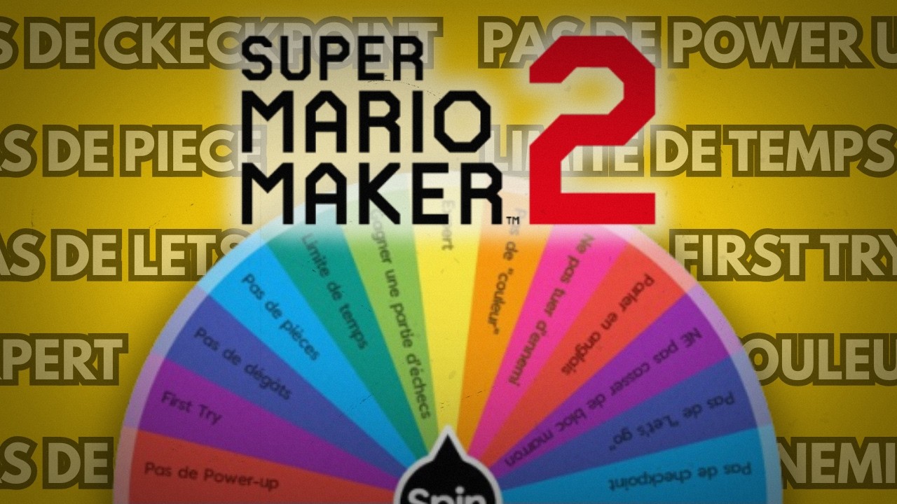 MARIO MAKER 2 avec des défis ALÉATOIRES !