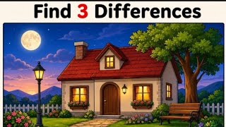 🔥 Find 3 Differences Challenge | Only 1% Can Spot All 3! 🧩 Spot the Difference Puzzle #shorts