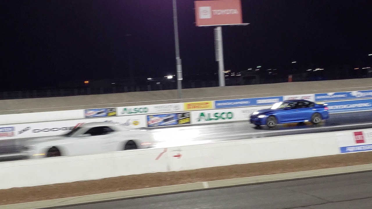 335i N55 RWD FBO 1/4 mile run 12.74 stock turbo 93octane