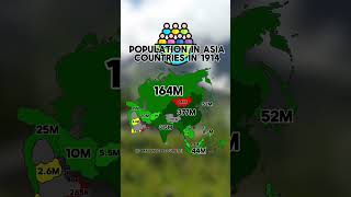 Population in Asia year of 1914 #shorts #mapper #geography #mapping #asia #ww1 #history Population in Asia year of 1914 #shorts #mapper #geography #mapping #asia #ww1 #history