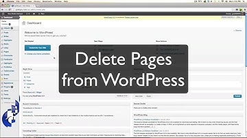 Delete Pages from WordPress