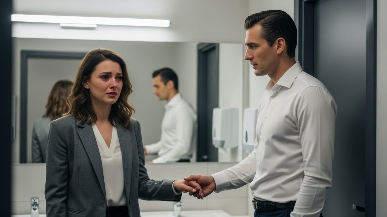 Sakrila se u toalet na poslu kako bi plakala… a utješio ju je milijunaš, direktor tvrtke