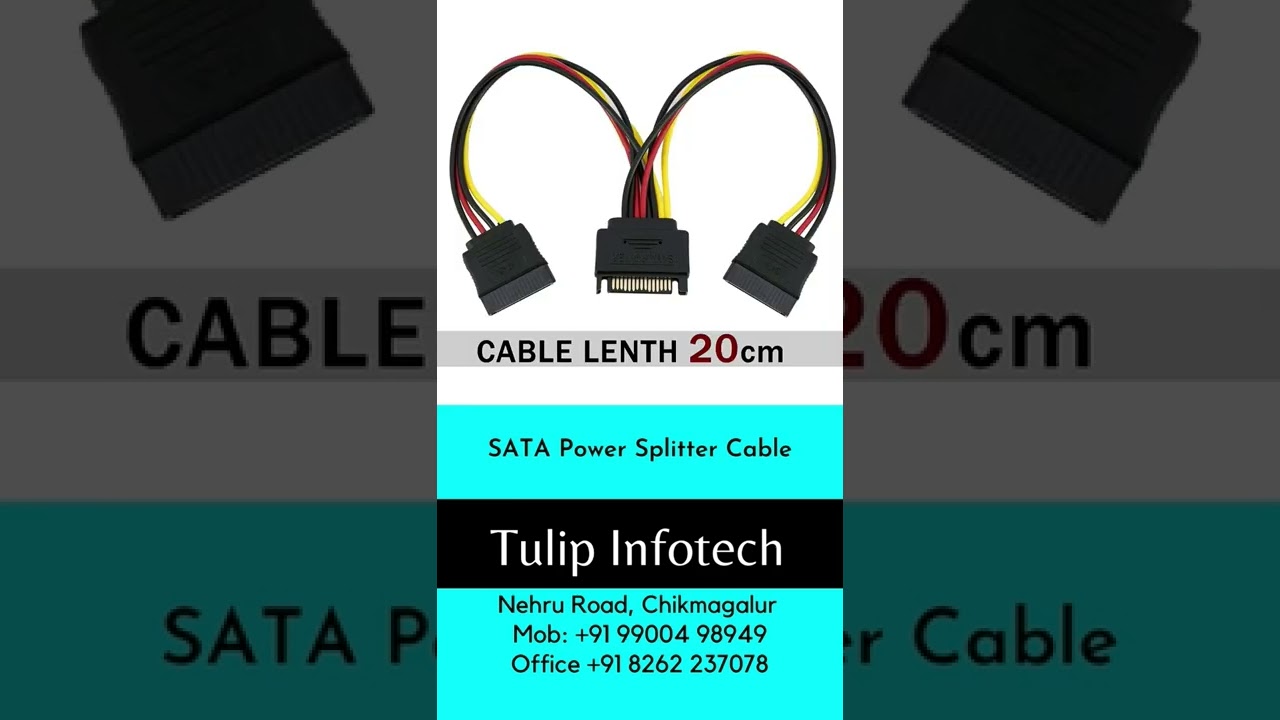 Sata Power Splitter Cable 