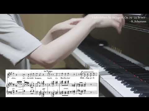 Er ist's (A Major) - R. Schumann / piano accompaniment /독일가곡 / Lied / MOTA / 성악반주/ mr