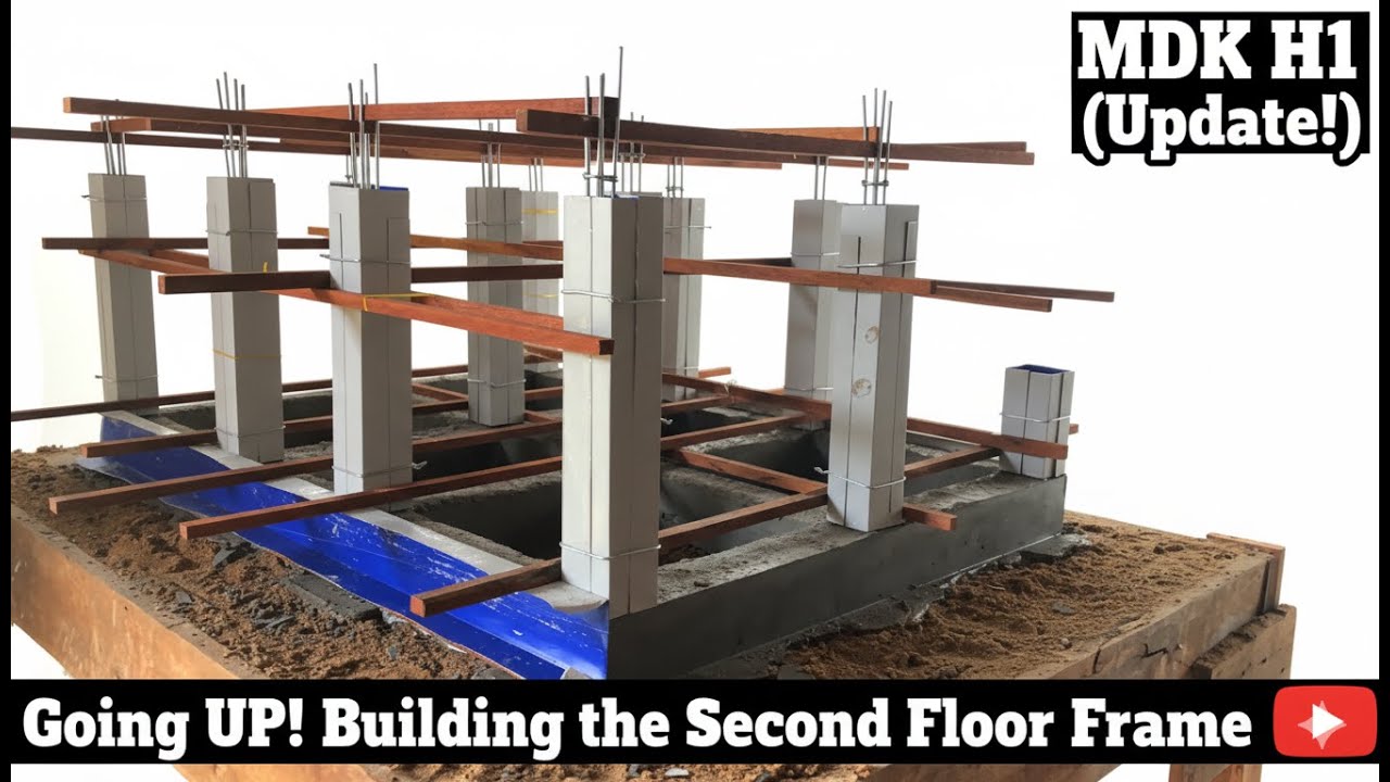 Realistic Mini House Foundation Build | DIY Concrete & Rebar Structure (Project MDK01-Part1)