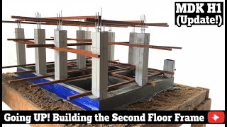 Realistic Mini House Foundation Build | DIY Concrete & Rebar Structure (Project MDK01-Part1)
