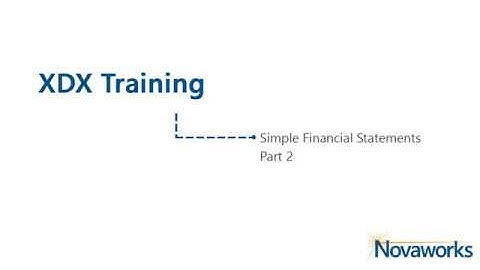 Tagging Simple Financial Statements, Part 2