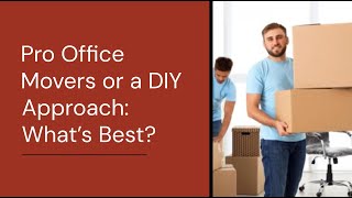 Denver Office Movers or a DIY Approach: What’s Best for Your Business?