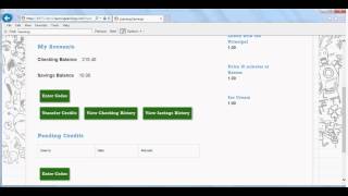 Learning Earnings - Depositing Credits