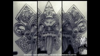 Tattoo TimeLapse: Mayan God