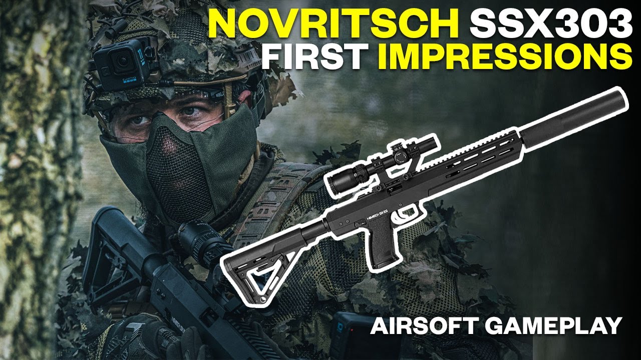 Novritsch SSX303: первые впечатления — геймплей страйкбольного снайпера: УДИВИТЕЛЬНО, но с изъянами