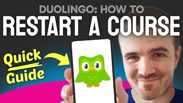 How to RESTART a Duolingo Course (Step by Step) 2025