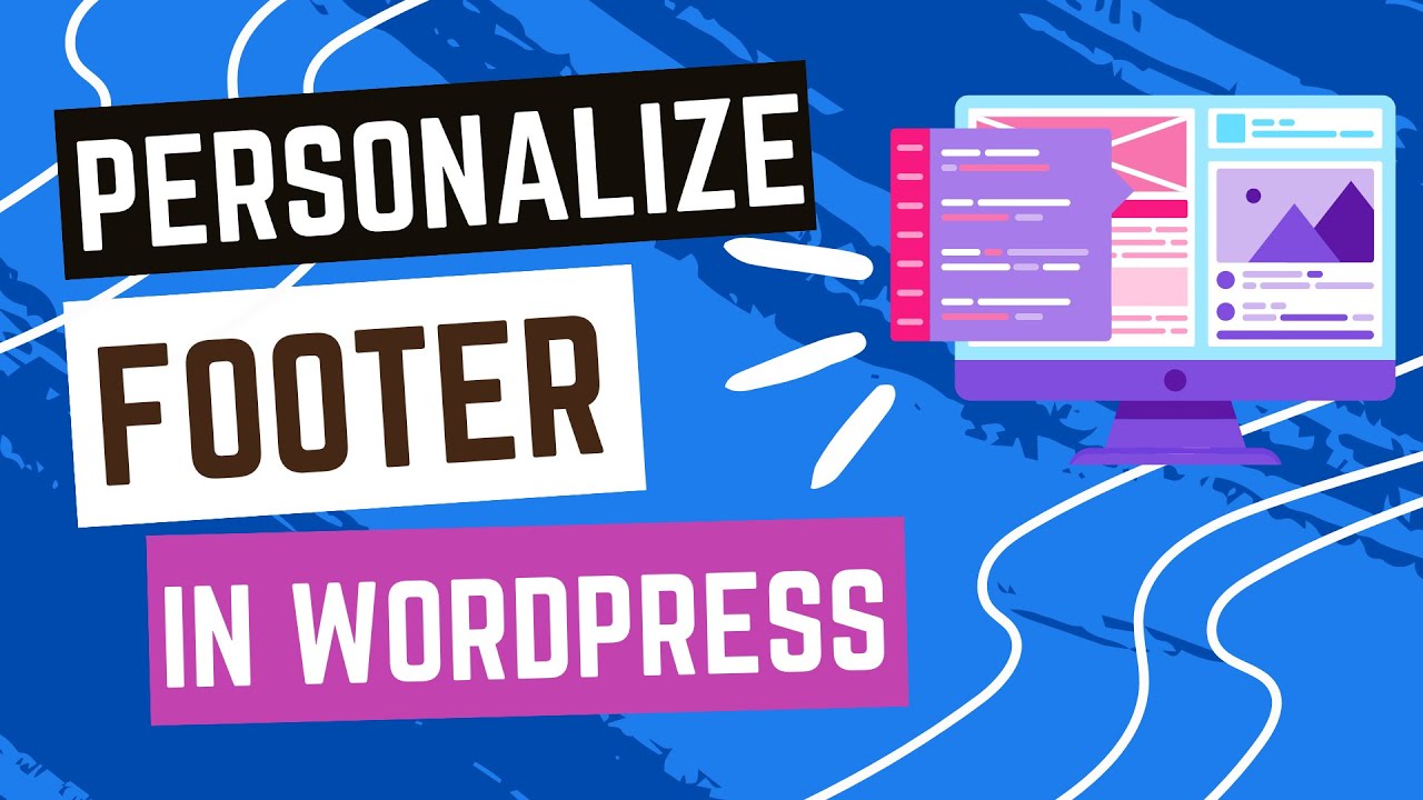 How To Edit Manage Customize Footer In WordPress YouTube How to edit manage customize footer in wordpress youtube