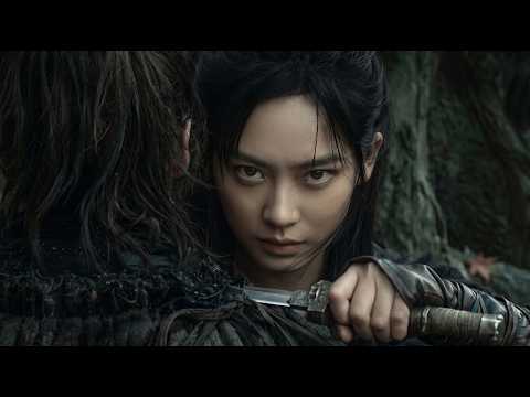 Martial Arts Revenge: Gorgeous swordswoman baits, poisons, and beheads her foe!