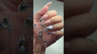 Parte 2 Resultado #uñasacrilicas #glowup #belleza #manicura #uñas #nails #tutorialuñas