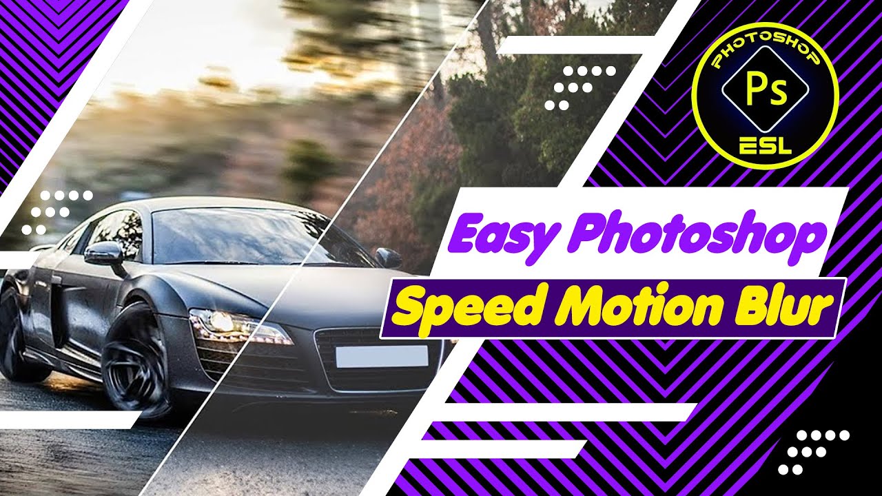 Super Speed Motion Blur Effect in How to FAKE motion blur