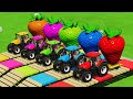 HERDING &amp; HAULING COWS WITH BUCHER MINI TRACTORS &amp; TAM TRUCKS ADVENTURE - Farming Simulator 22