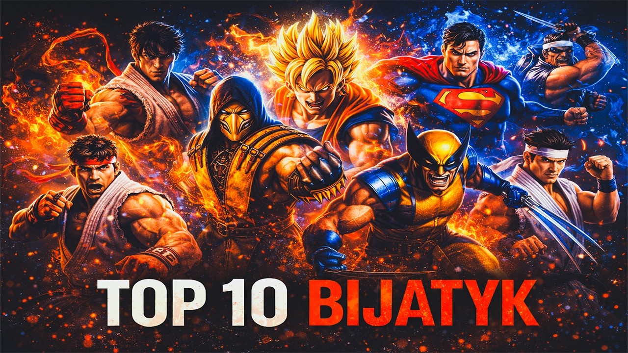 10 Legendarnych Bijatyk Jak Tekken i Mortal Kombat