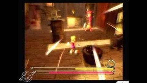 Rayman 3: Hoodlum Havoc GameCube Gameplay - Fight time