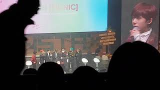 180121 monsta x fancon picnic IM hyungwon /몬스타엑스 팬콘 소풍 아이엠 형원 생일