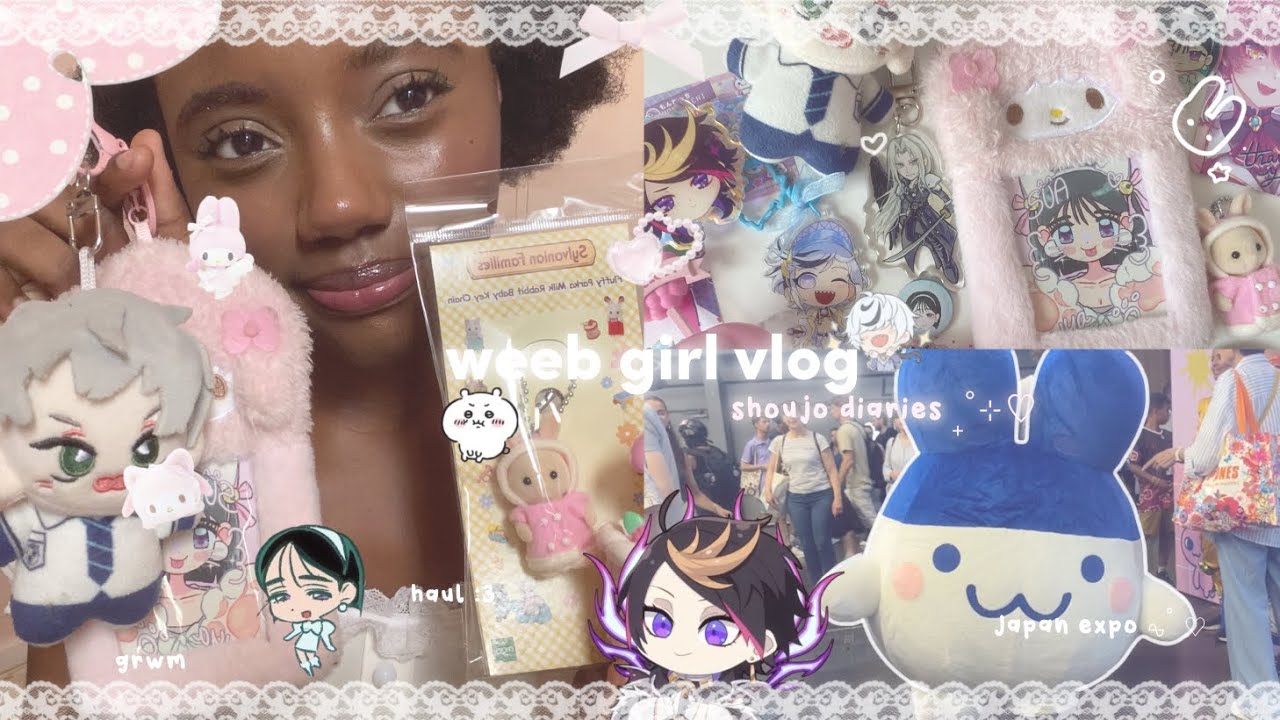 ꒰ JAPAN EXPO vlog┊alien stage, haul 🎀 grwm, preparing my bag !!  ֹ   ₊ ꒱