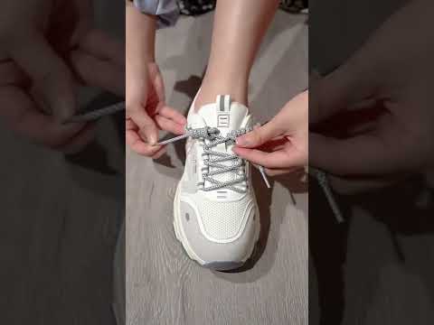 How to tie your shoelaces   Shoelace Style No  6 way 3 and tutorial 35