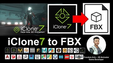 iClone to FBX - 3D Modeling and Animation Tutorial
