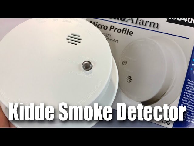 KIDDE I9040 Fire Sentry™ Battery Operated 4" Smoke Alarm 
