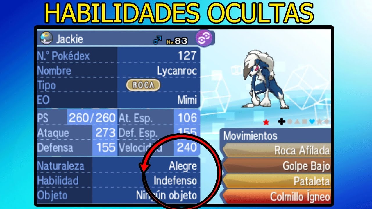 Como Conseguir Pokemon Con Habilidades Ocultas En La Crianza En Sol Y Luna Ultra Sol Y Luna Youtube