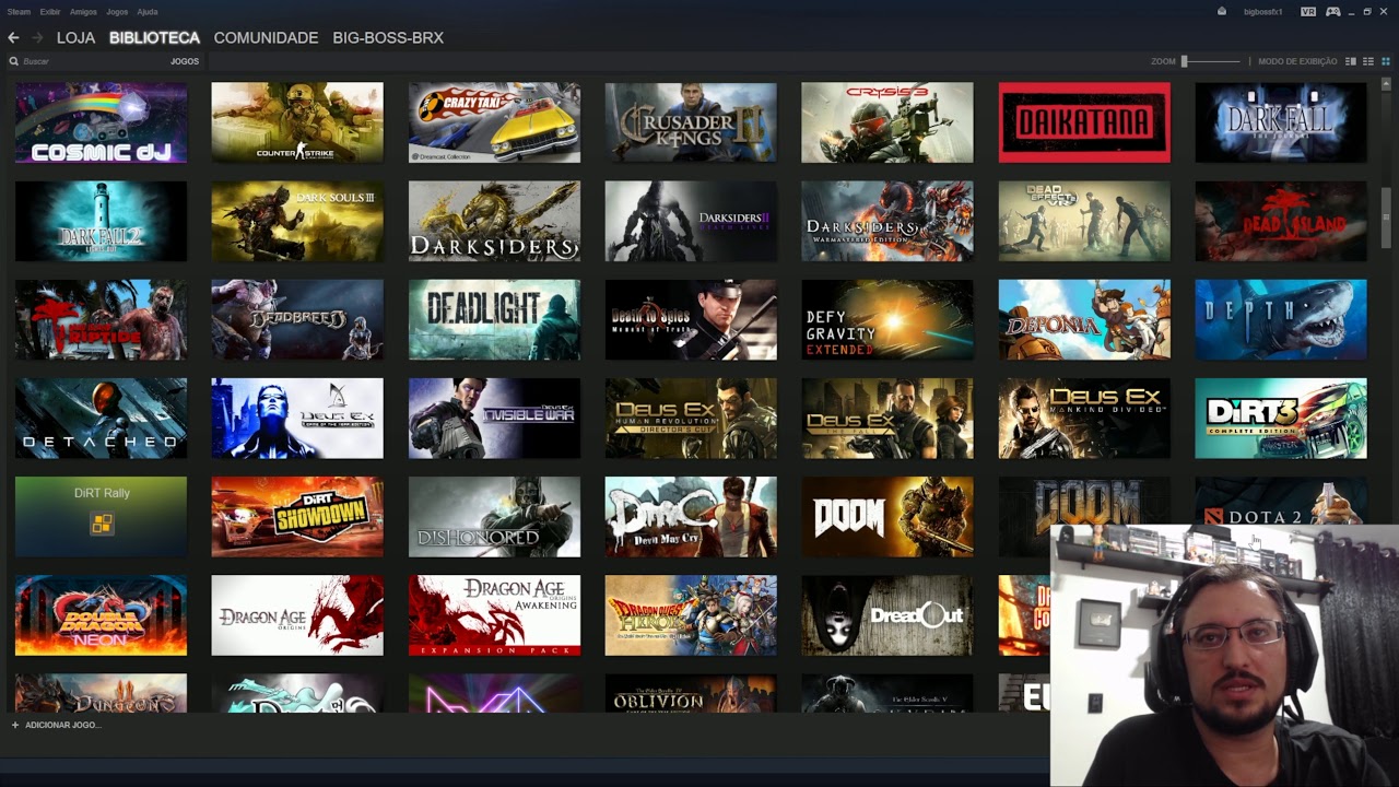 Steam libera novo design da biblioteca de jogos – Tecnoblog