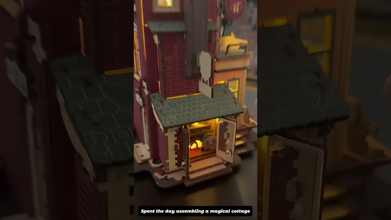 Spent the day assembling a magical cottage