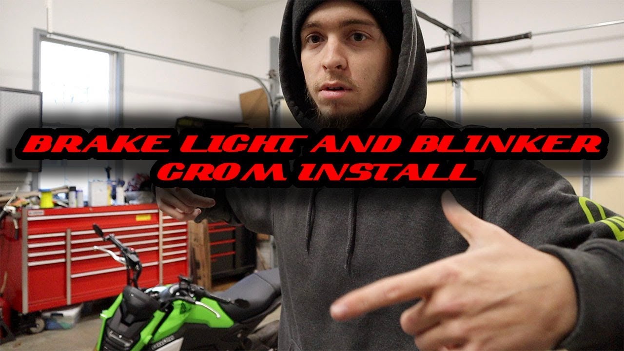 honda grom brake light