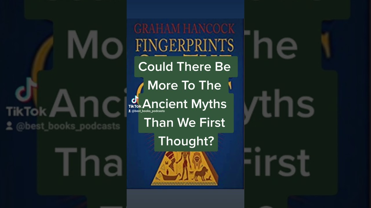 Fingerprints Of The Gods - Graham Hancock. Short Book Review - YouTube
