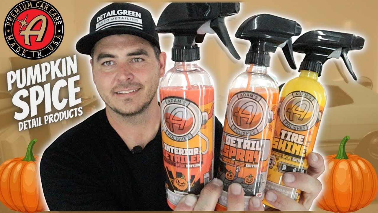 Adams Polishes PUMPKIN SPICE Detailing Products