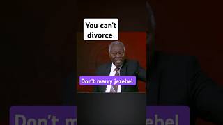 You can't divorce, don't marry jezebel  Pastor wf Kumuyi #kumuyi #dclm