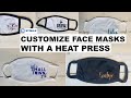 How to Heat Press a Face Mask from LAT Apparel